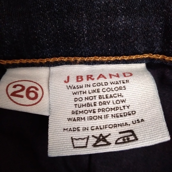 J Brand Midrise Super Skinny Size 26 - Picture 6 of 7